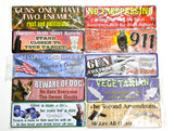 Tin Signs-Small 10.5"x 3.75"